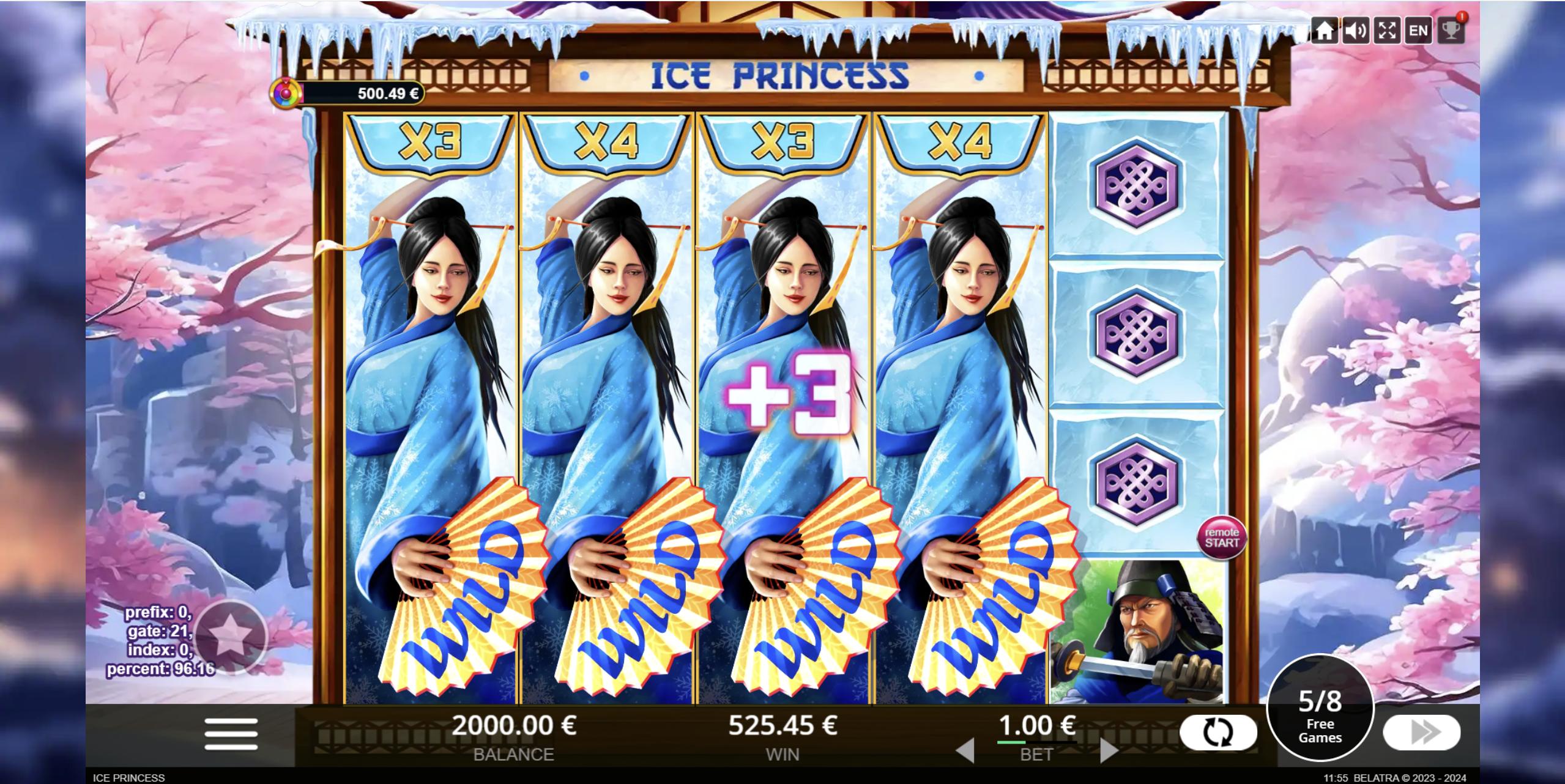 Ice Princess | Promotion pack | Online slot