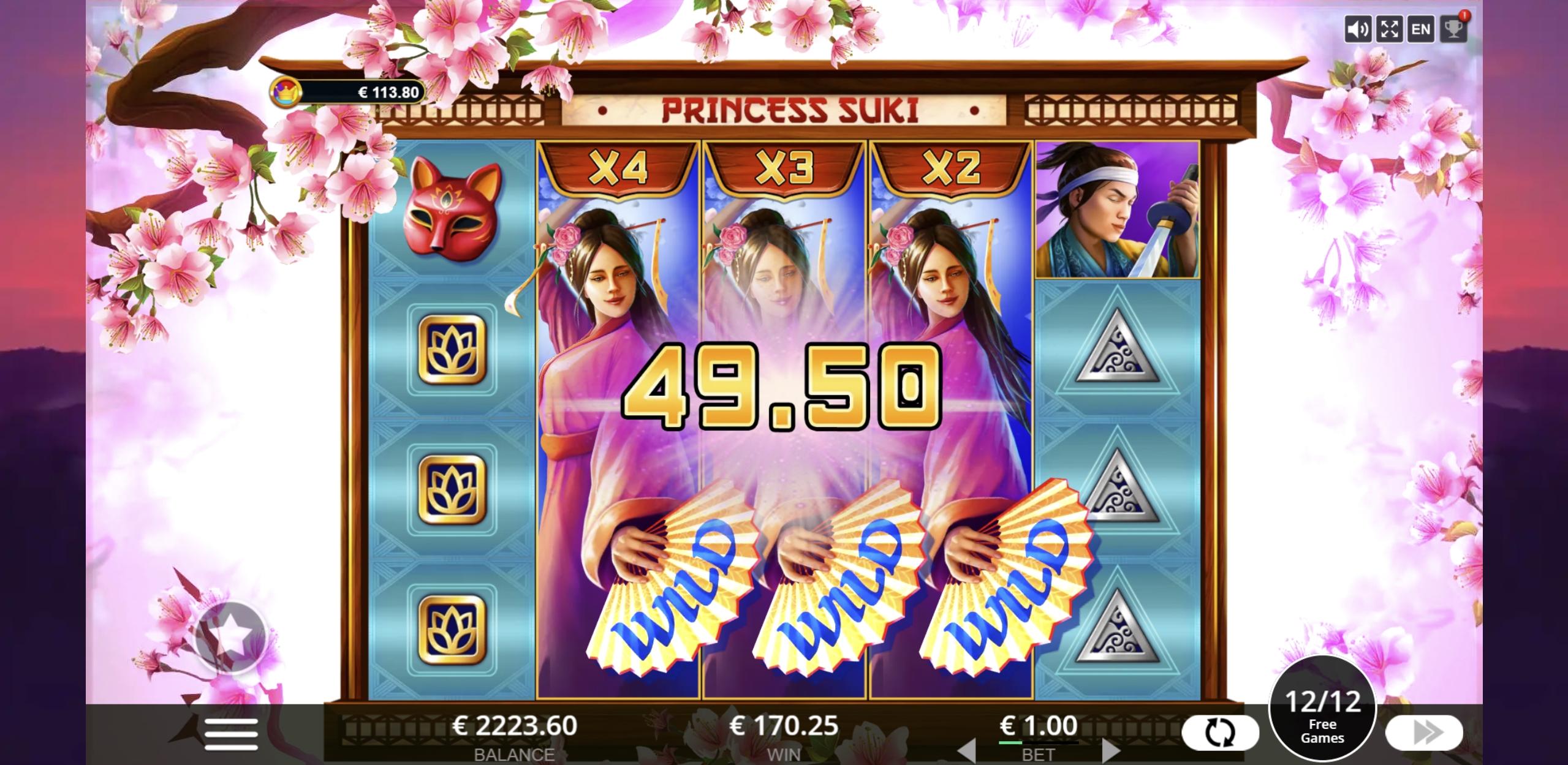 Princess Suki | Promotion pack | Online slot