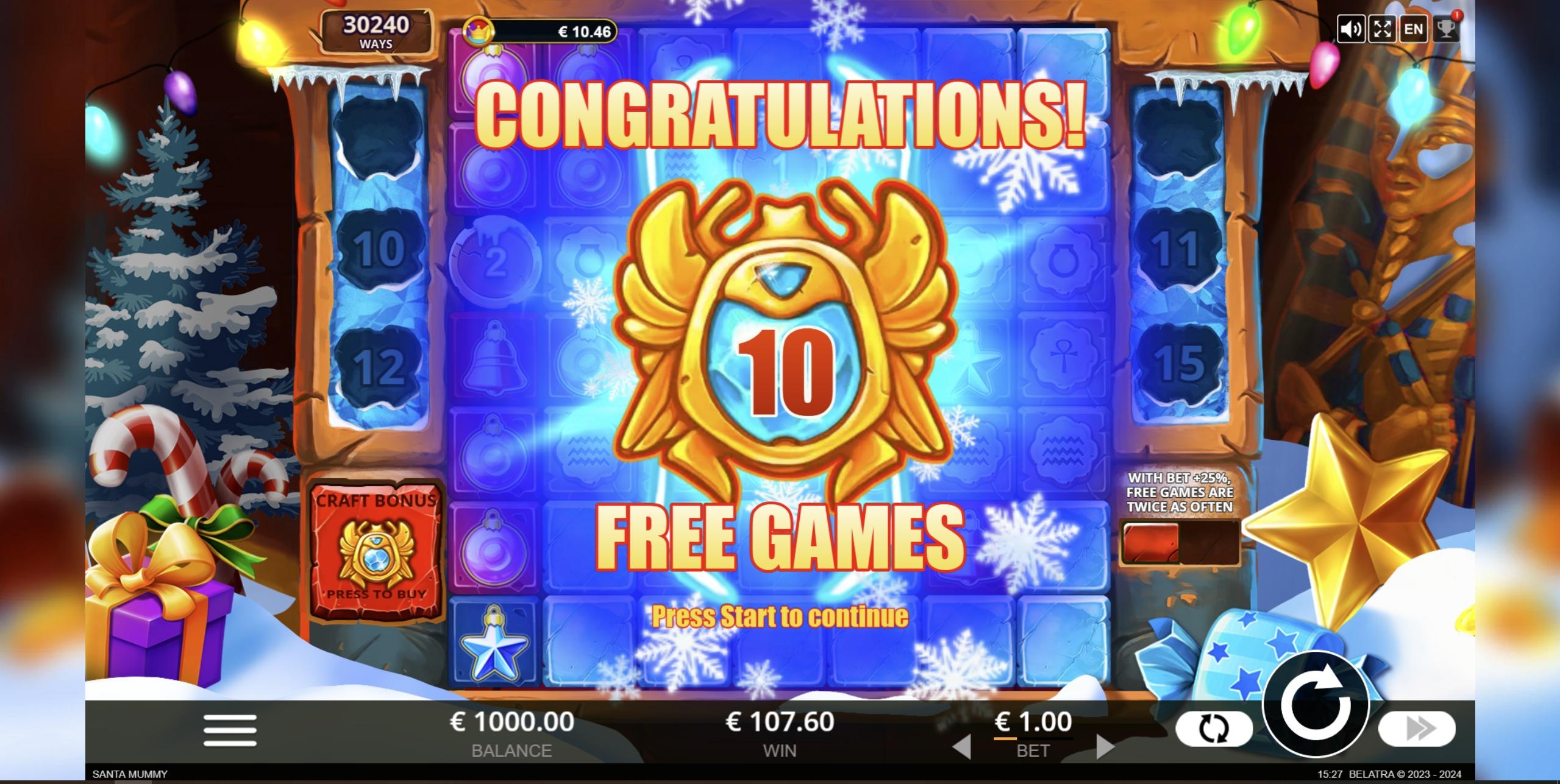 Santa Mummy | Promotion pack | Online slot
