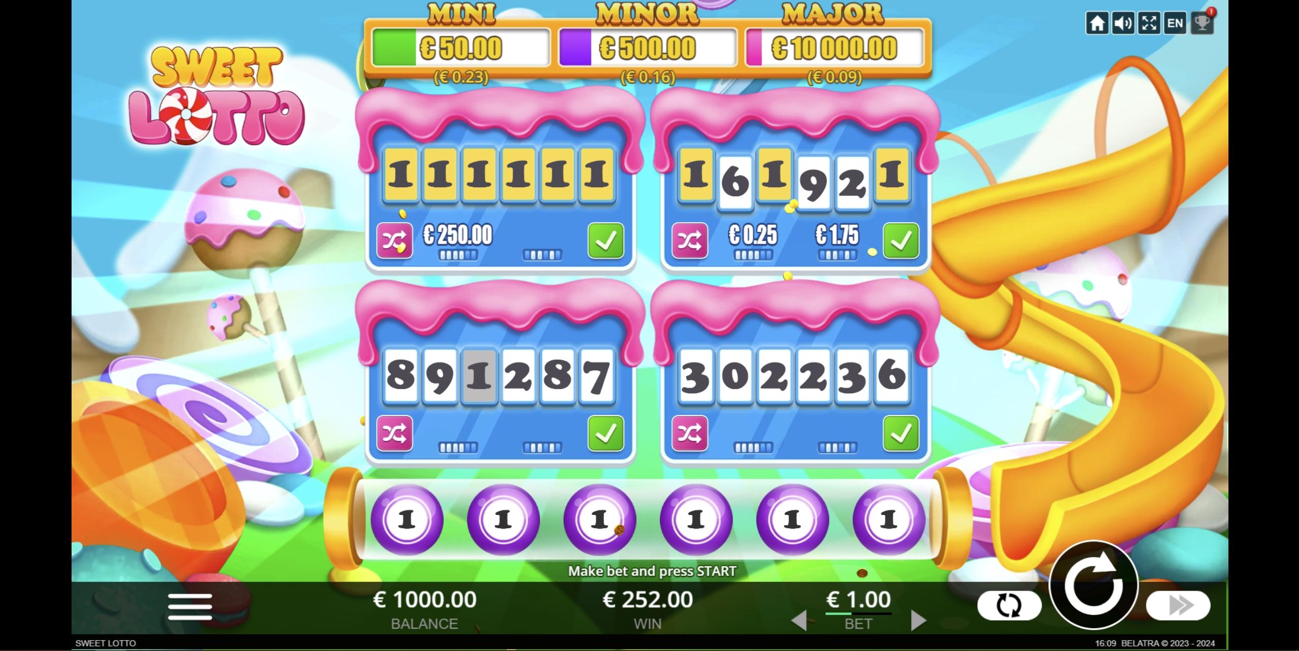 Sweet Lotto | Promotion pack | Online slot