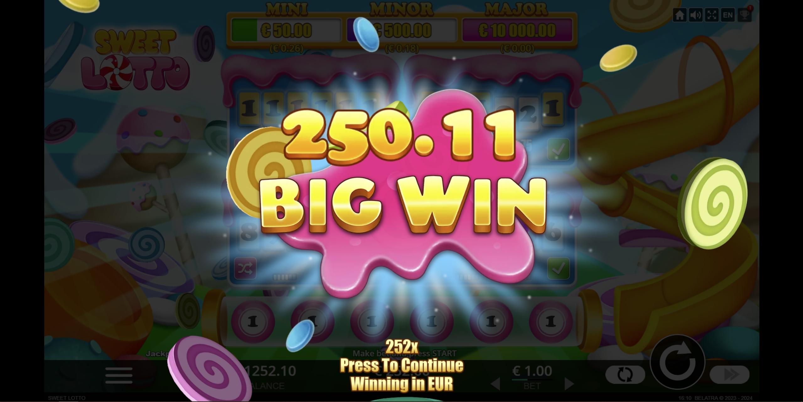 Sweet Lotto | Promotion pack | Online slot