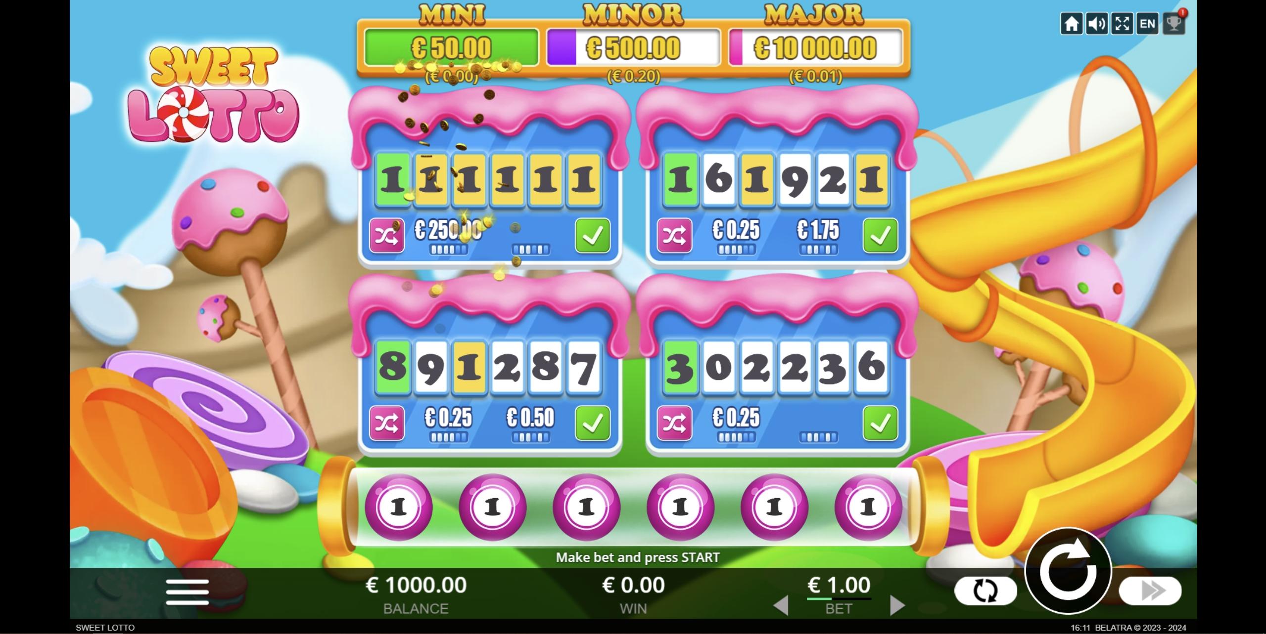 Sweet Lotto | Promotion pack | Online slot