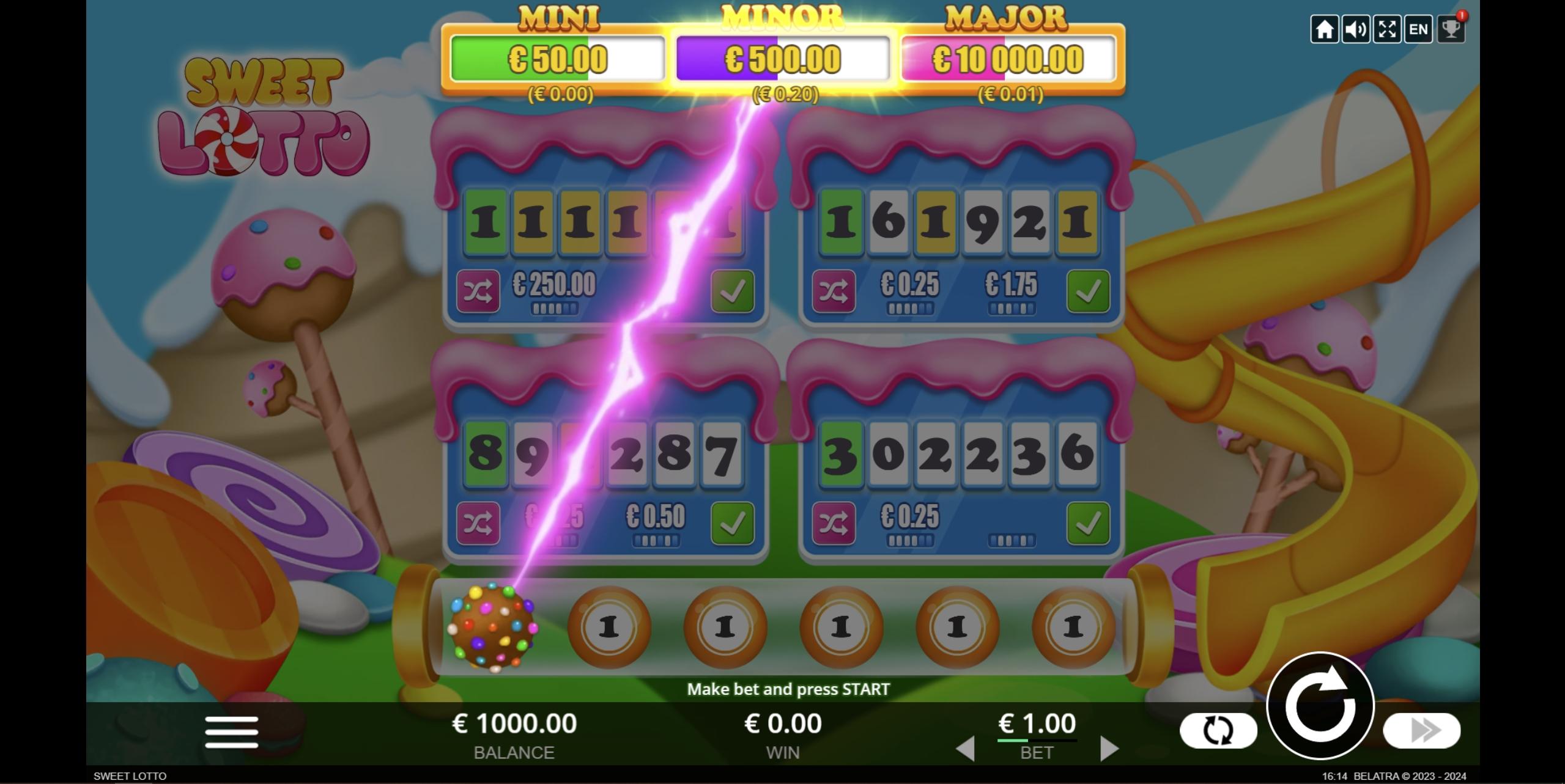 Sweet Lotto | Promotion pack | Online slot