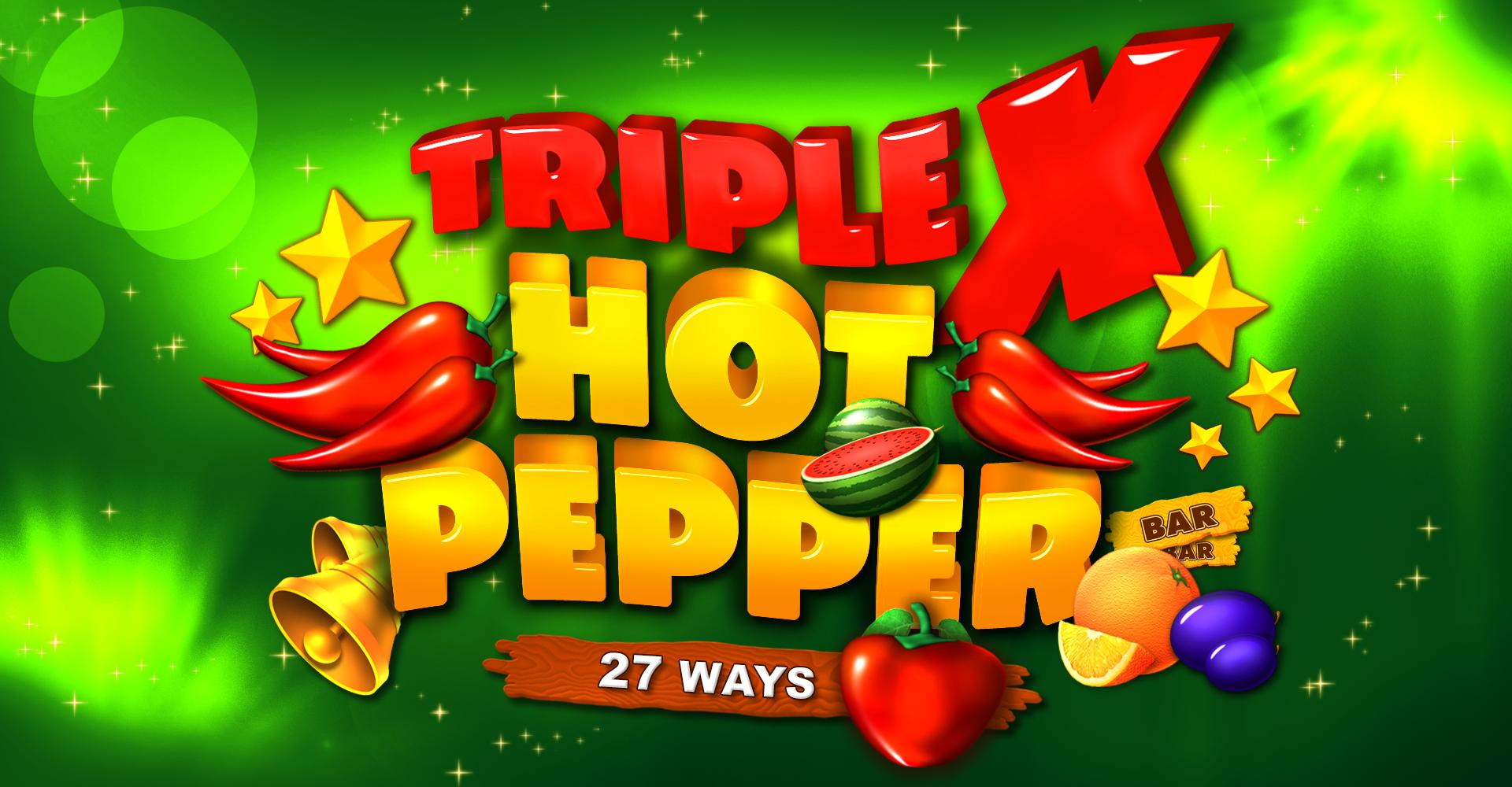 TripleX Hot Pepper | Promotion pack | Online slot