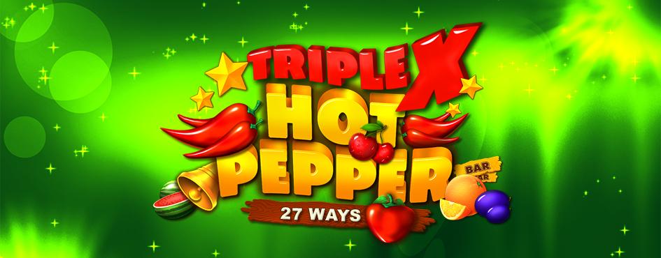 TripleX Hot Pepper | Promotion pack | Online slot