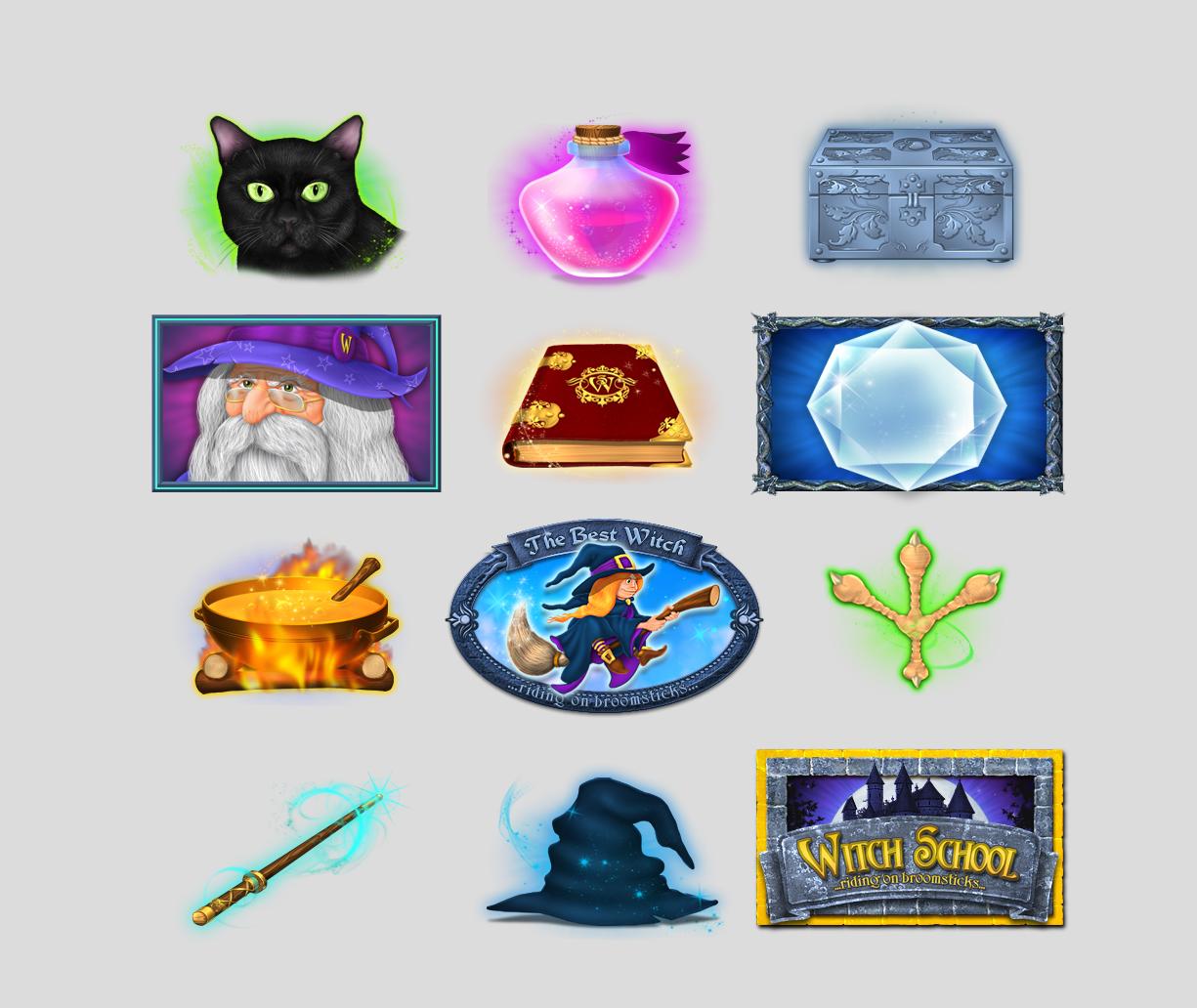 Witch School | Promotion pack | Online slot