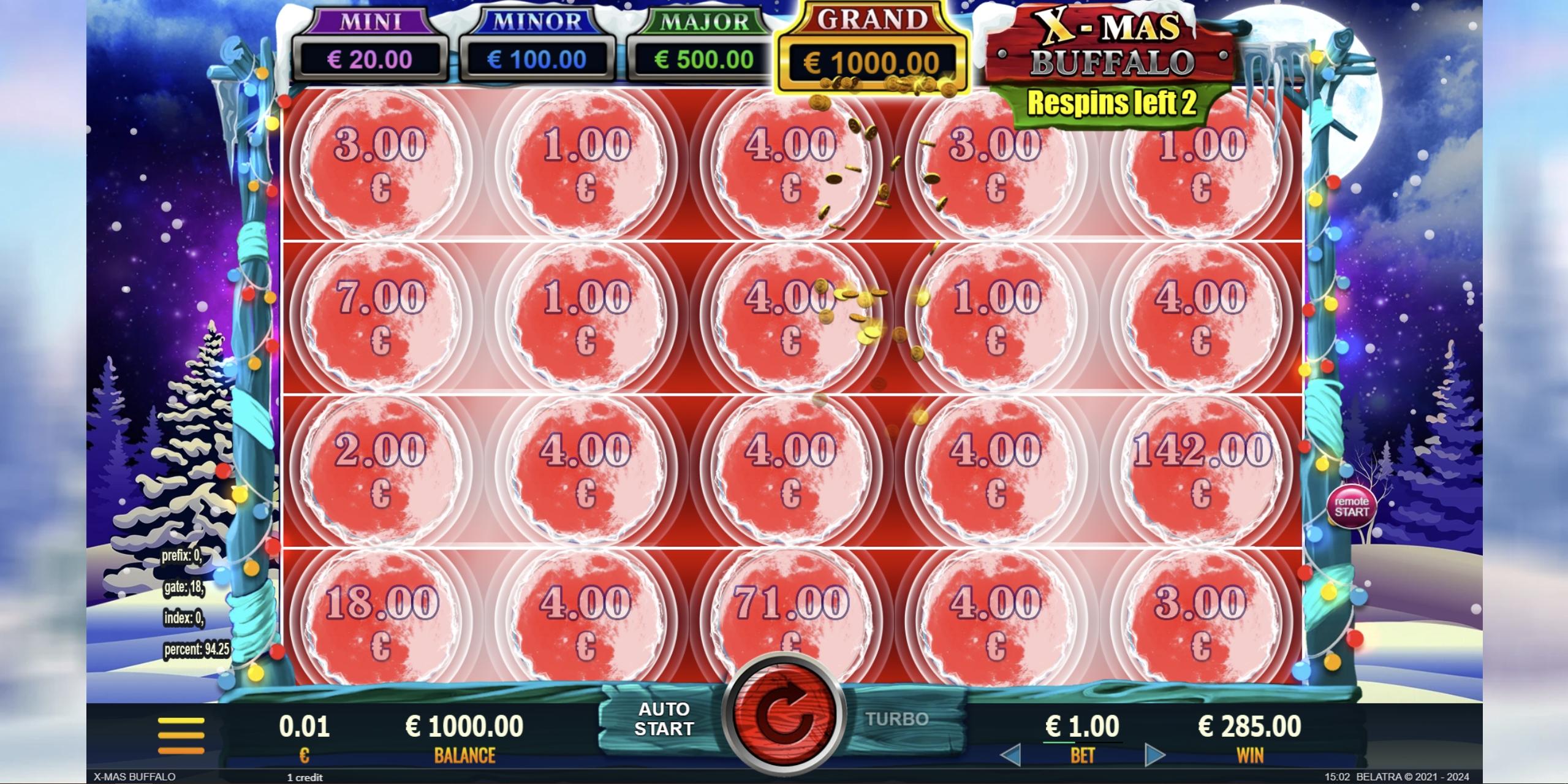 X-Mas Buffalo | Promotion pack | Online slot