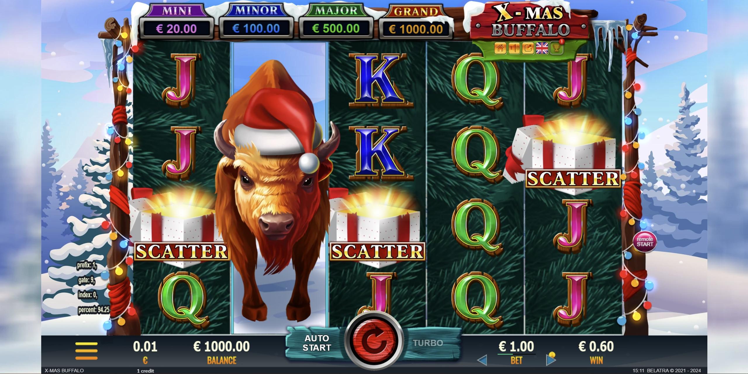 X-Mas Buffalo | Promotion pack | Online slot
