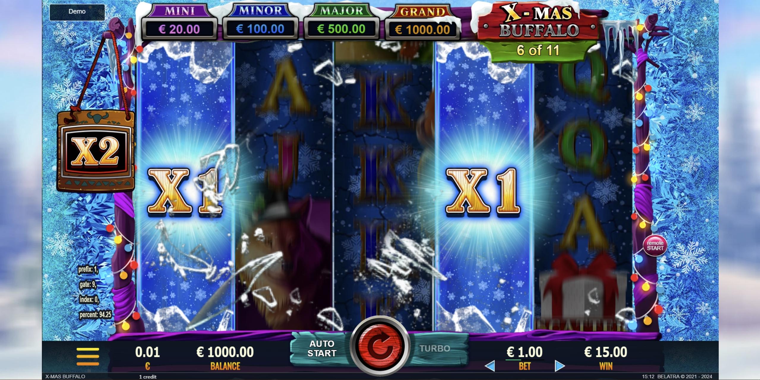 X-Mas Buffalo | Promotion pack | Online slot
