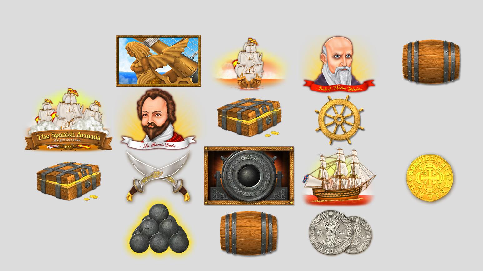 7 days The Spanish Armada | Promotion pack | Online slot
