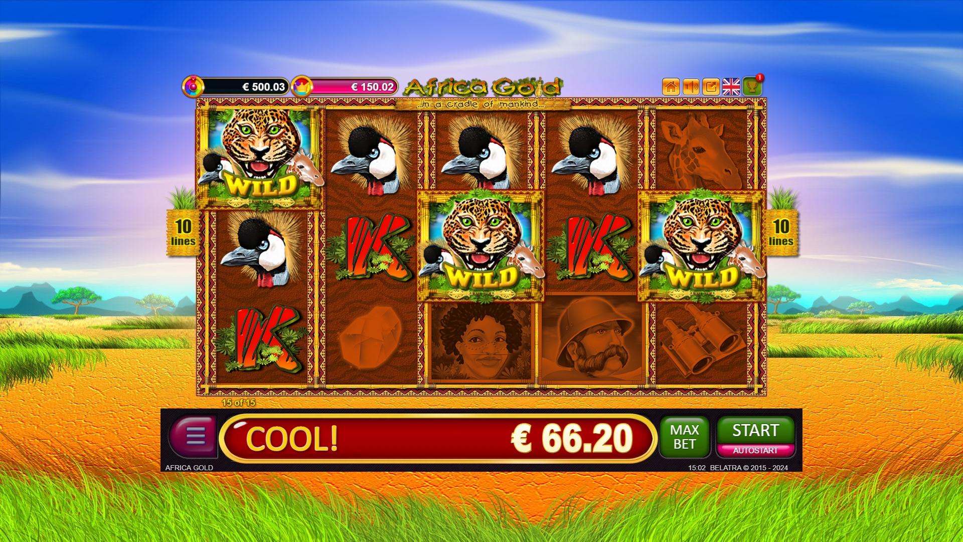 Africa Gold | Promotion pack | Online slot