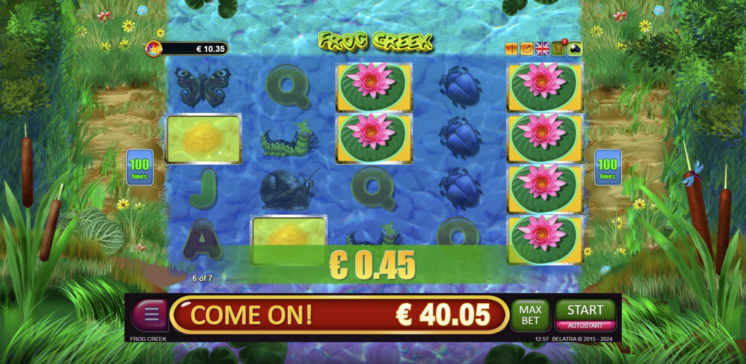 Frog Creek | Promotion pack | Online slot