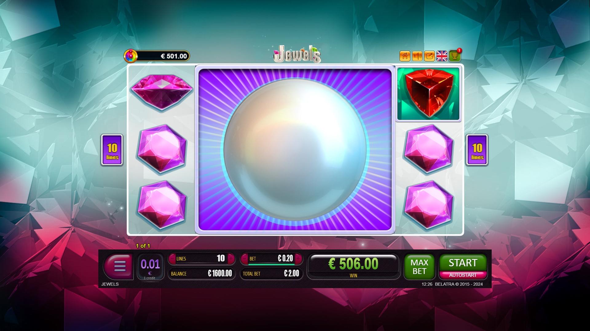 Jewels | Promotion pack | Online slot