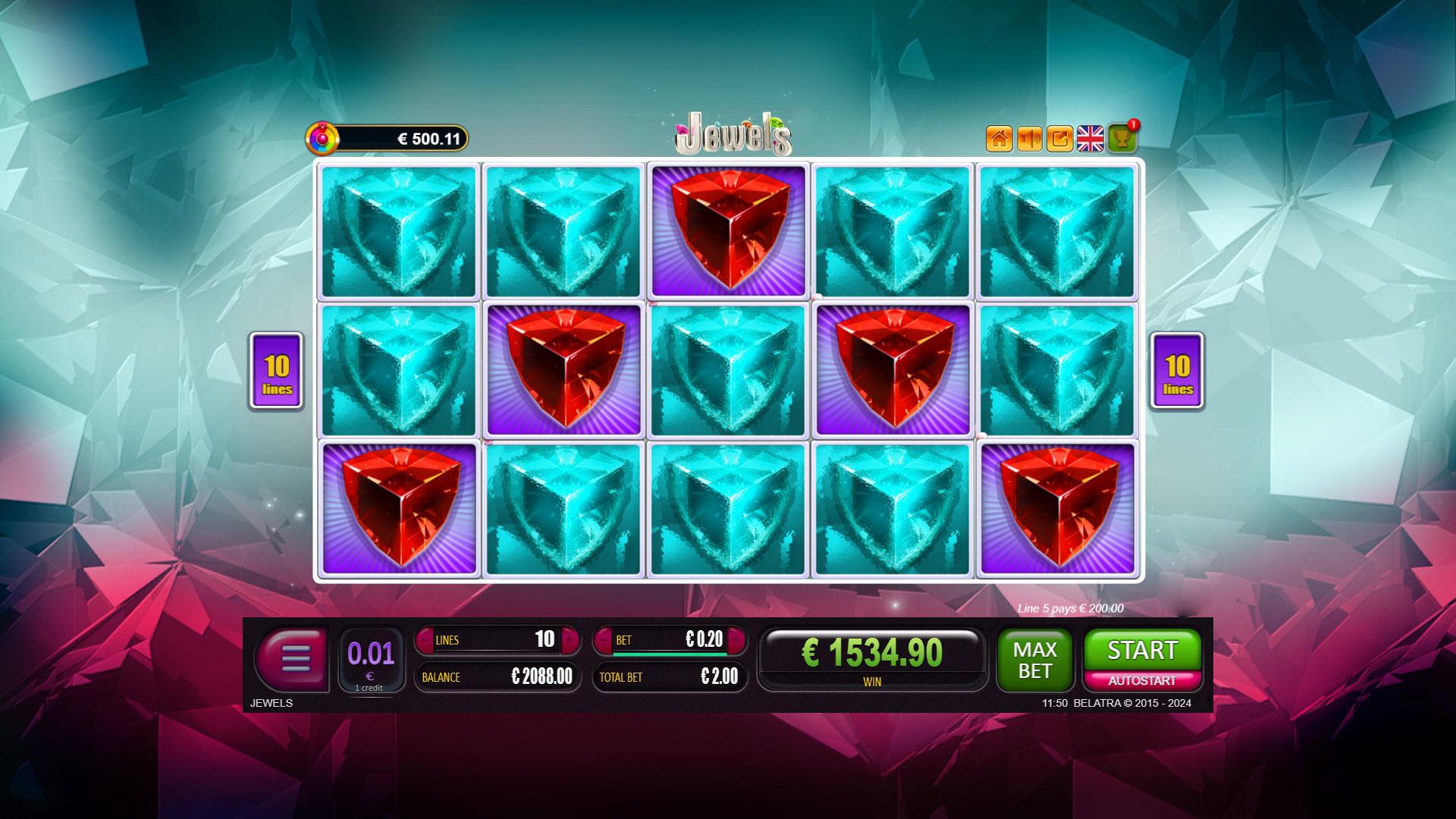 Jewels | Promotion pack | Online slot