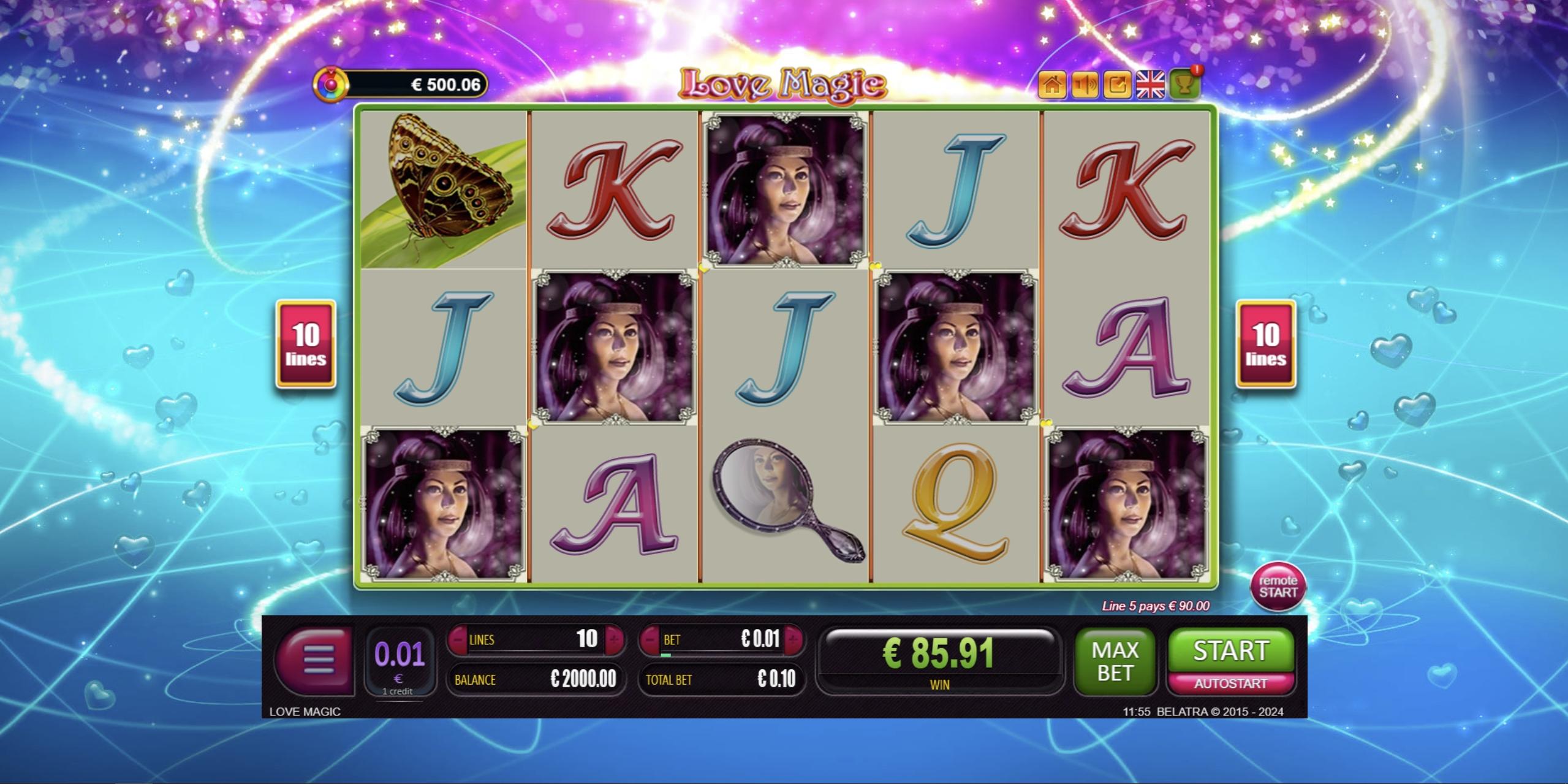 Love Magic | Promotion pack | Online slot