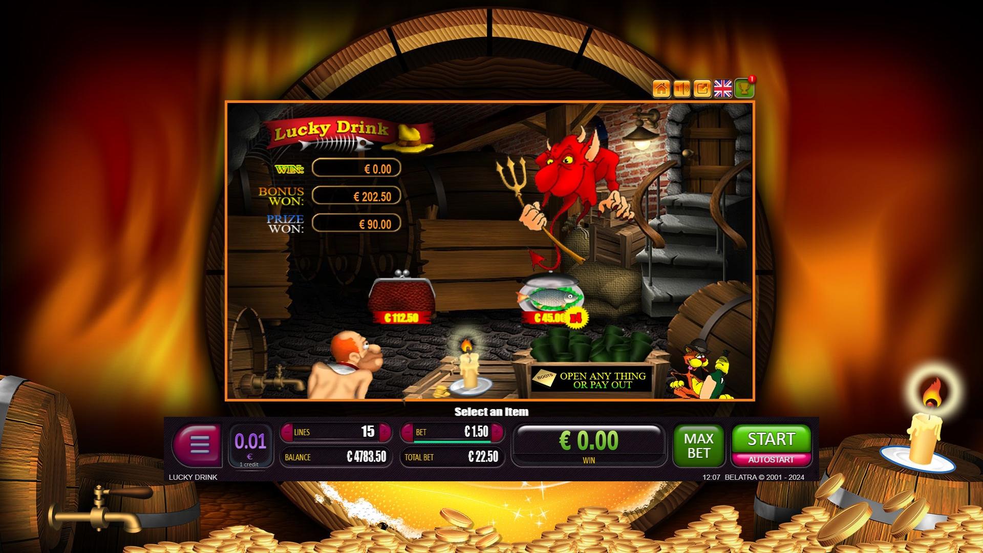 Lucky Drink | Promotion pack | Online slot