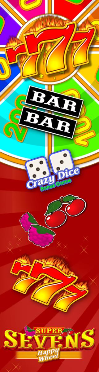 Super Sevens Happy Wheel | Promotion pack | Online slot