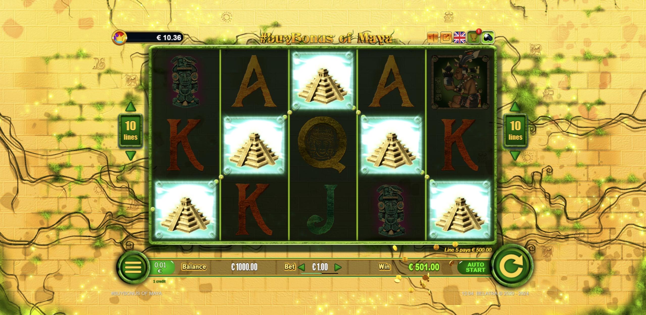 #buyBonus of Maya | Promotion pack | Online slot