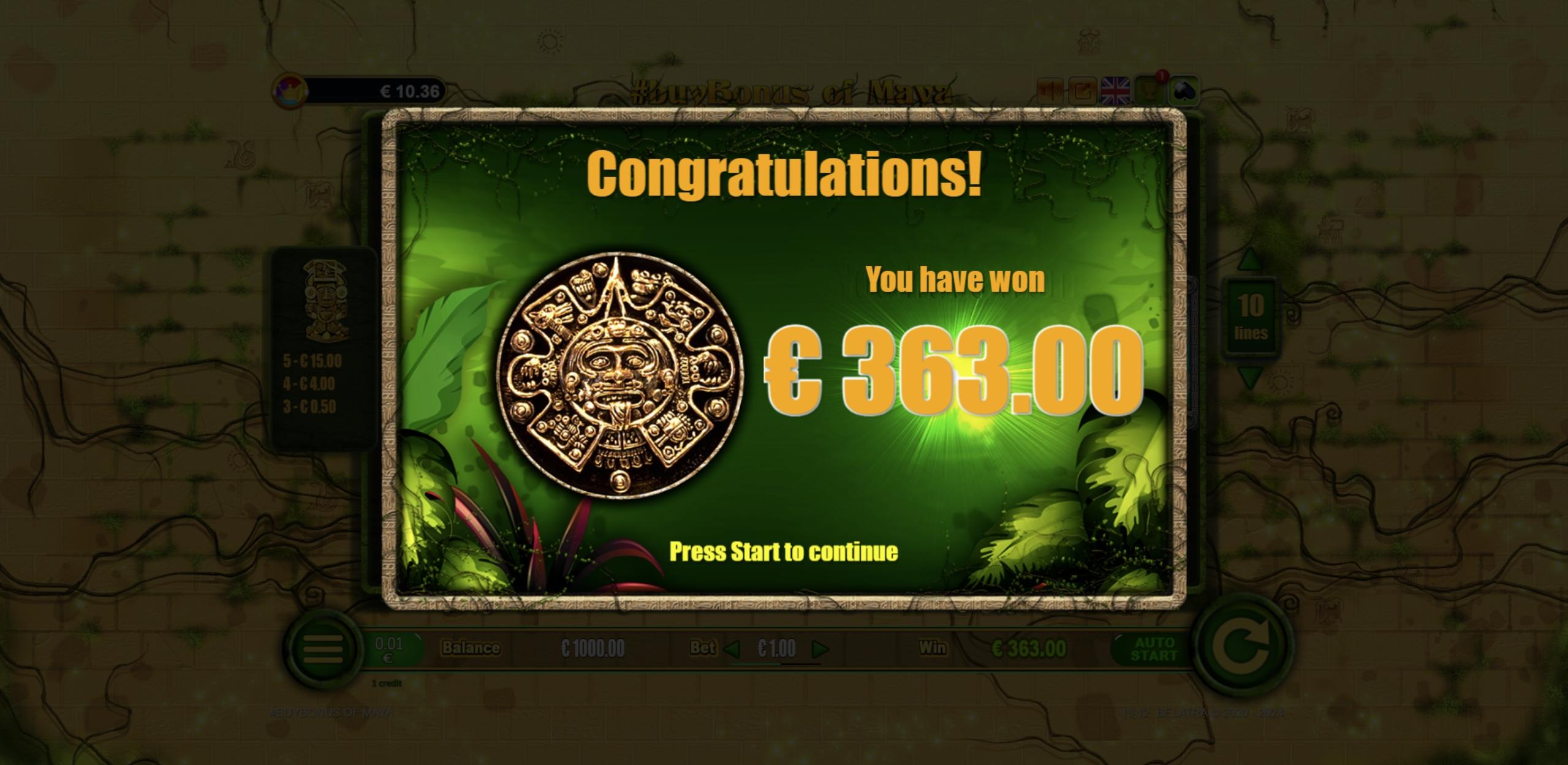 #buyBonus of Maya | Promotion pack | Online slot