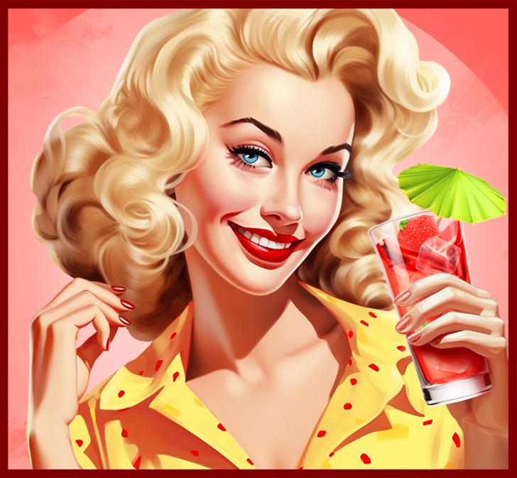 Cafe 50's | Промо-материалы | Игровой автомат онлайн