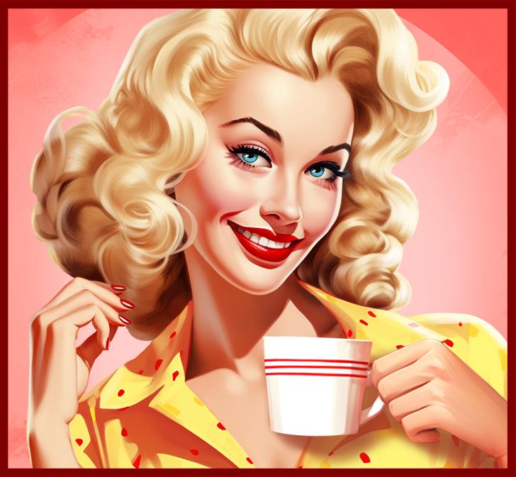 Cafe 50's | Промо-материалы | Игровой автомат онлайн