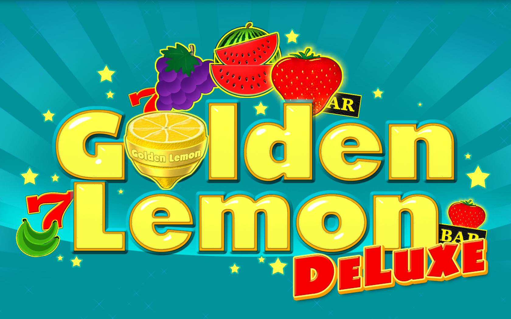 Golden Lemon DeLuxe | Промо-материалы | Игровой автомат онлайн