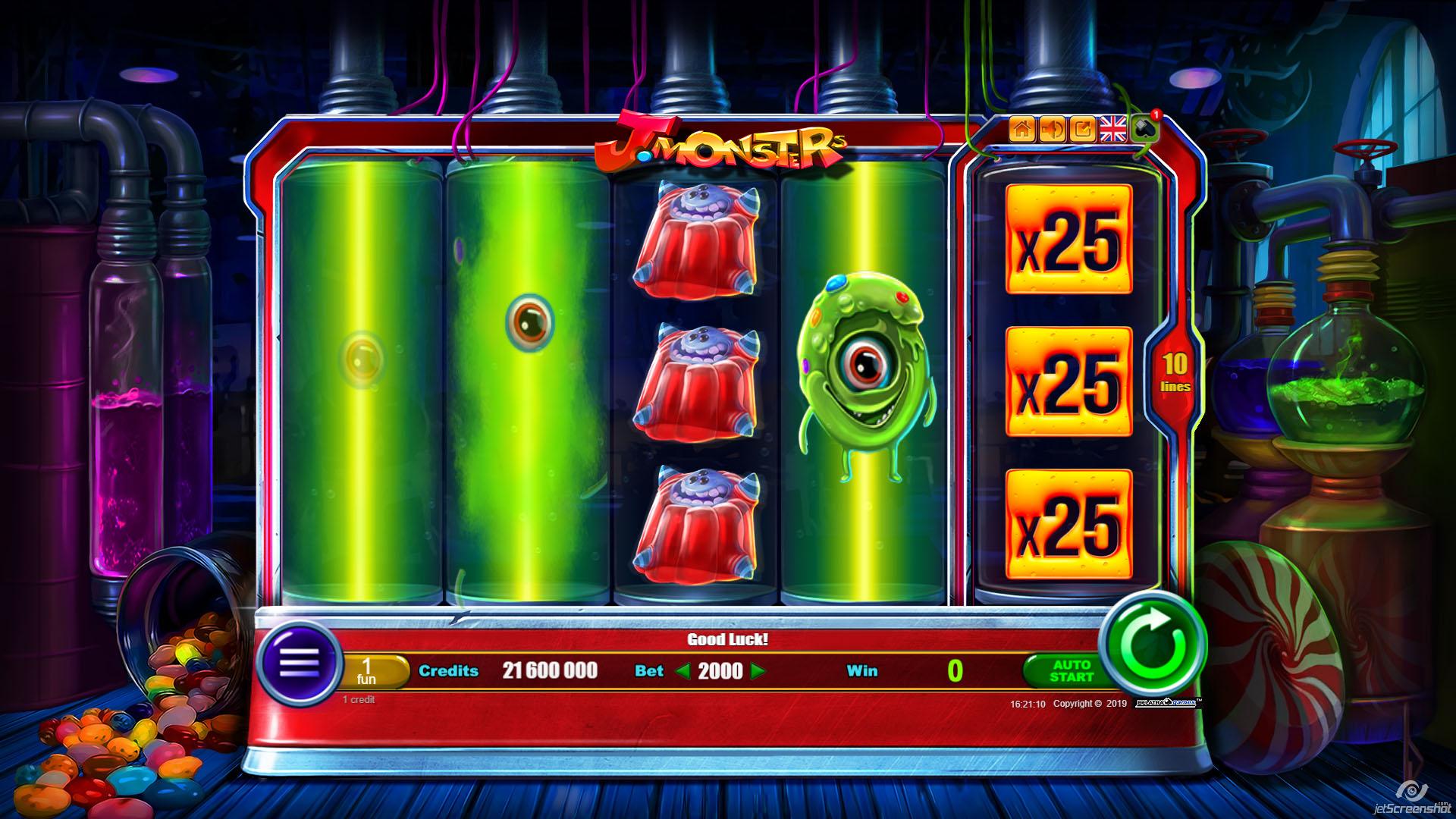 J.Monsters | Промо-материалы | Игровой автомат онлайн
