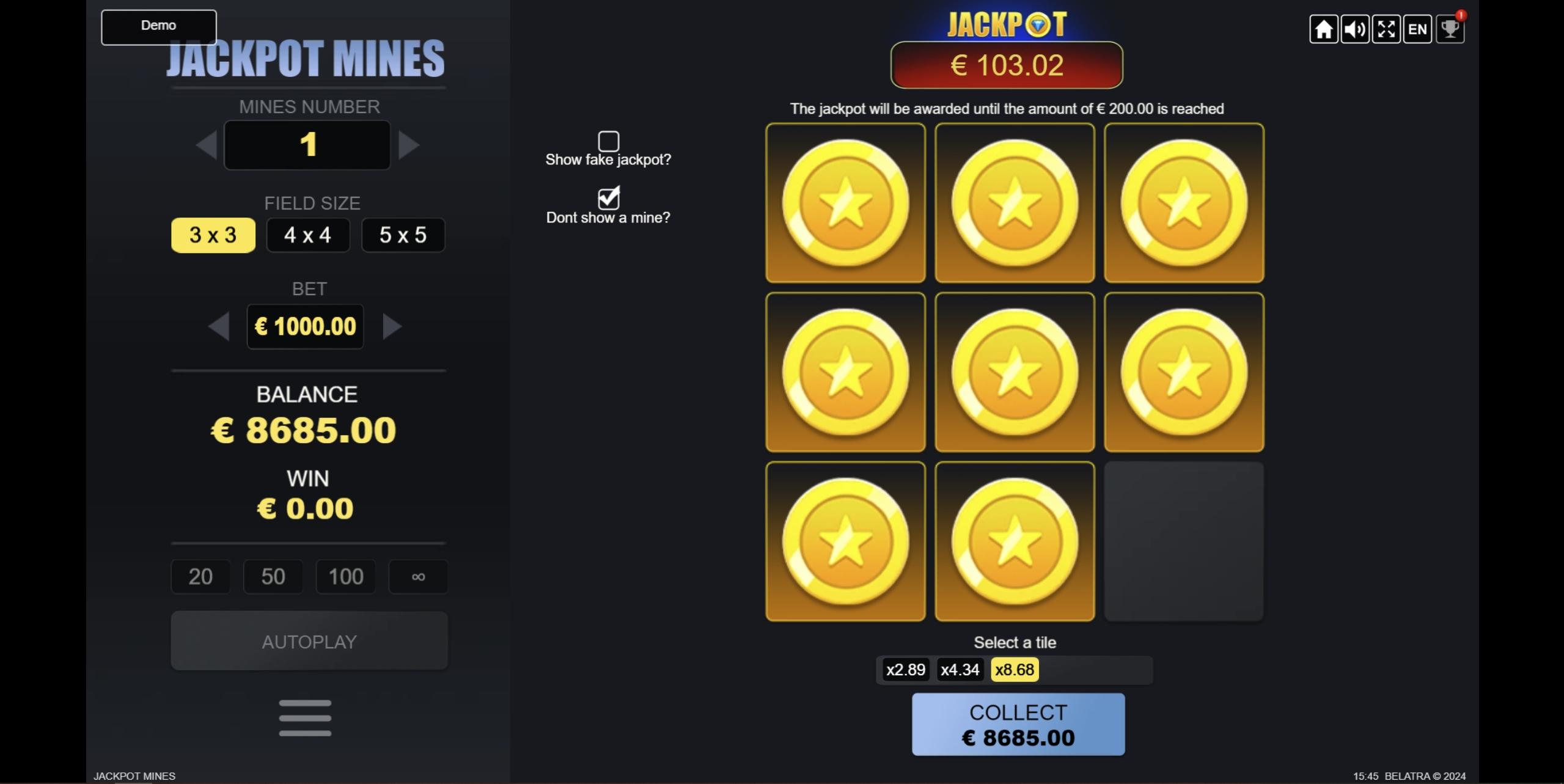 Jackpot Mines | Промо-материалы | Игровой автомат онлайн