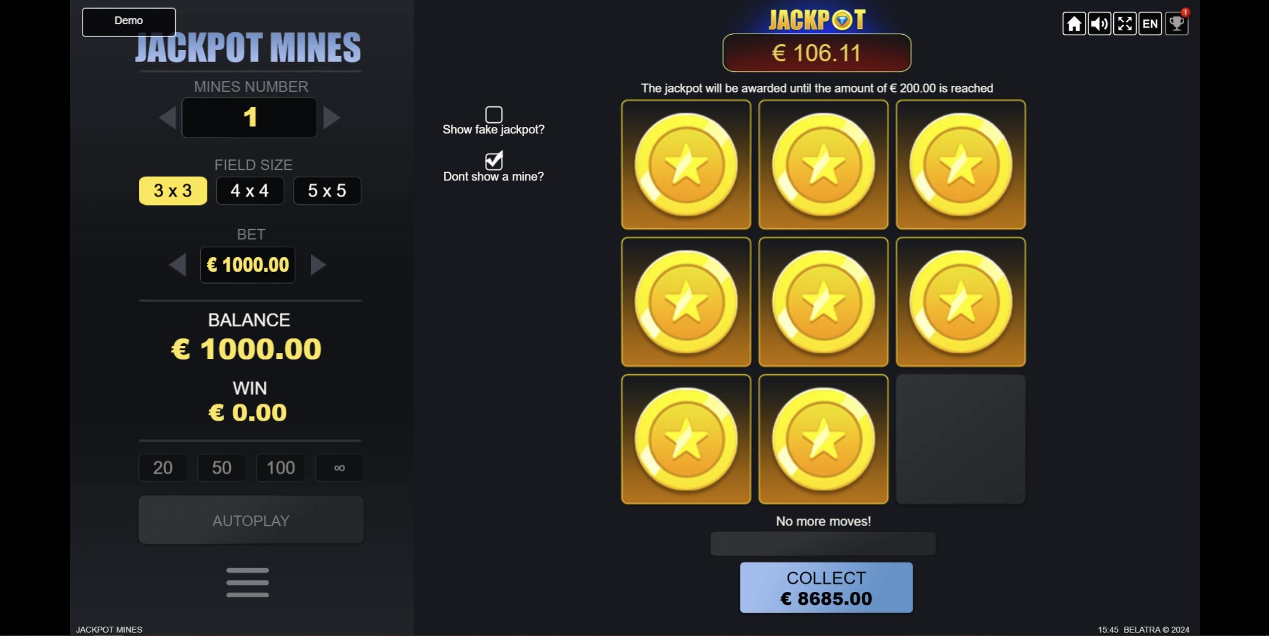 Jackpot Mines | Промо-материалы | Игровой автомат онлайн